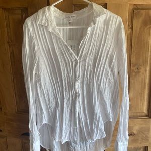 NWT! White, flowy, Bella Dahl blouse!